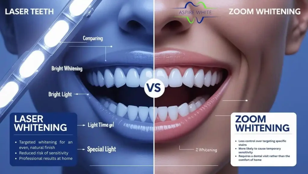 Laser Teeth Whitening vs. Zoom Whitening Watford